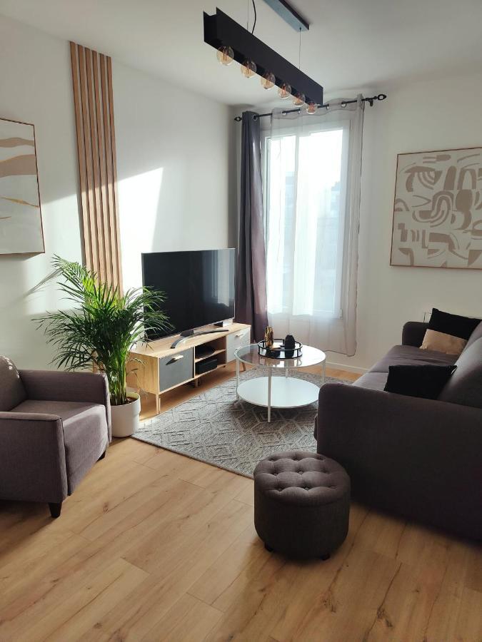 Superbe Appartement Proche La Defense Et Paris Bezons Buitenkant foto