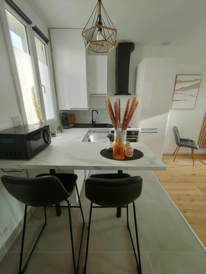 Superbe Appartement Proche La Defense Et Paris Bezons Buitenkant foto